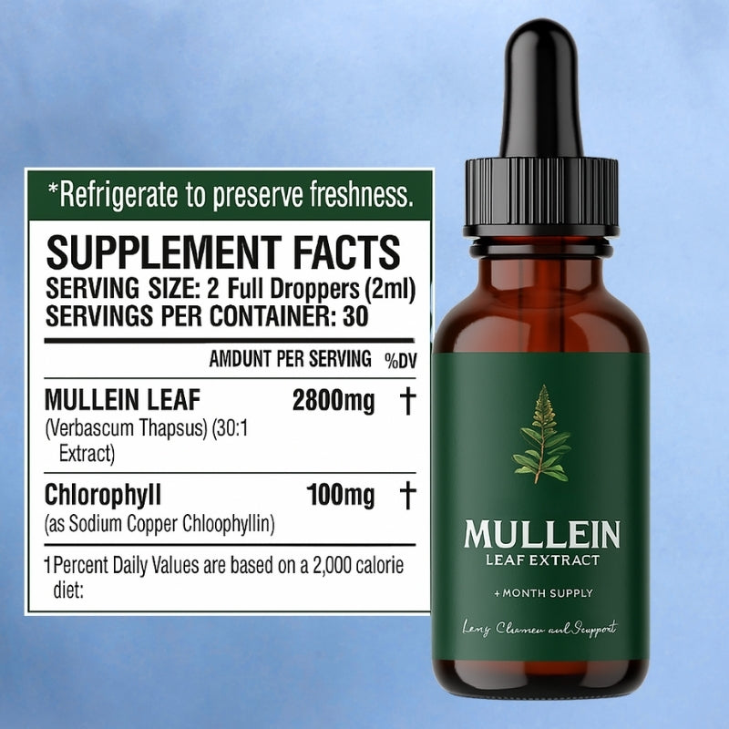 LungLift™ Mullein + Chlorophyll Drops