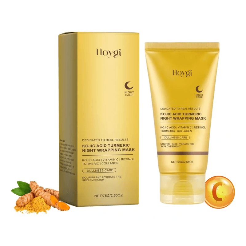 Kojic Acid Turmeric Night Wrapping Mask – Frumosa