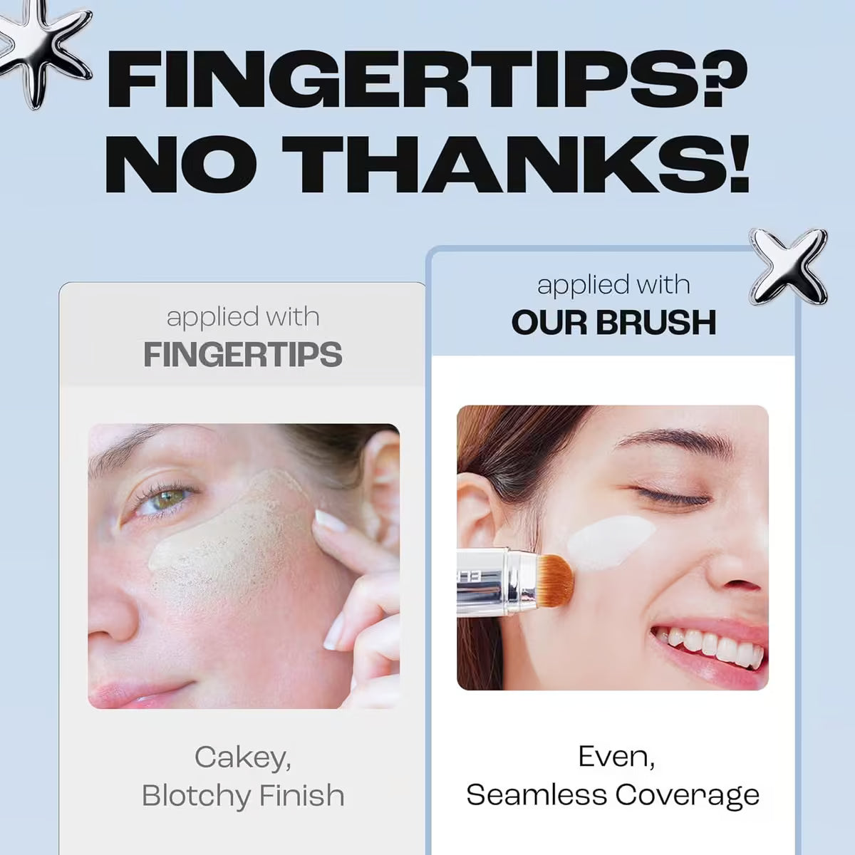 Magic Color-Changing Foundation Stick - Automatically Matches Your Skin Tone