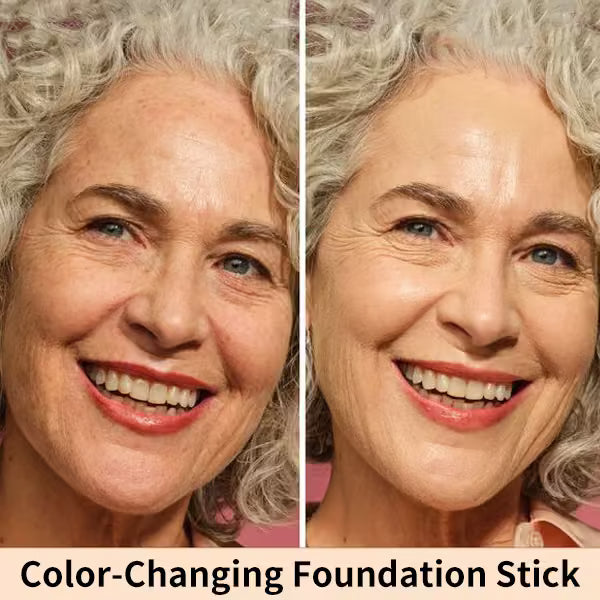 Magic Color-Changing Foundation Stick - Automatically Matches Your Skin Tone