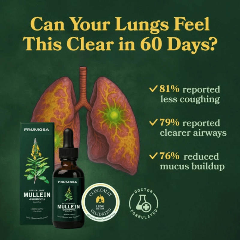 Mullein + Chlorophyll Drops 60ml