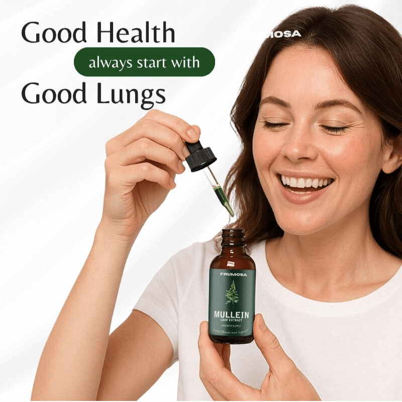 Mullein + Chlorophyll Drops 60ml